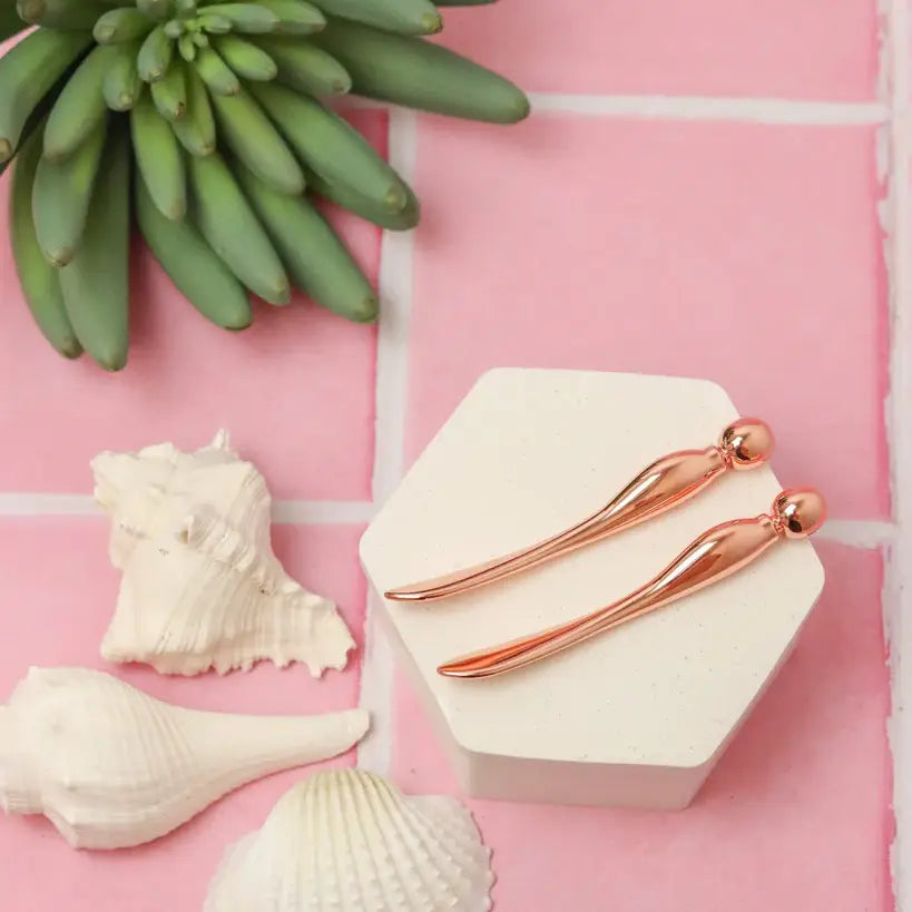 Rose Gold Applicator + Acupressure Sanitary Multi-Tool