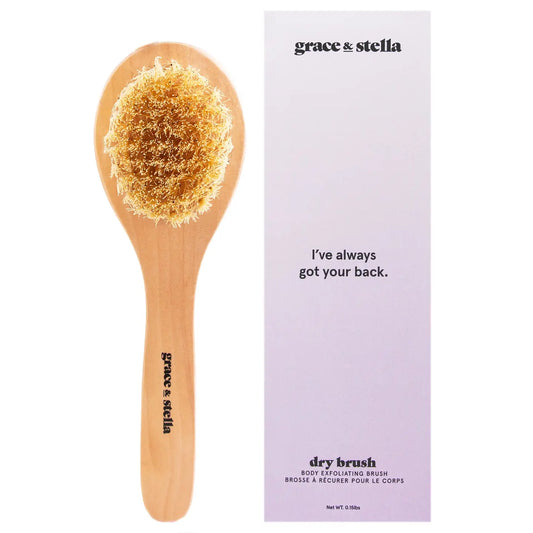 Grace & Stella- Vegan Tampico Fiber Dry Body Brush