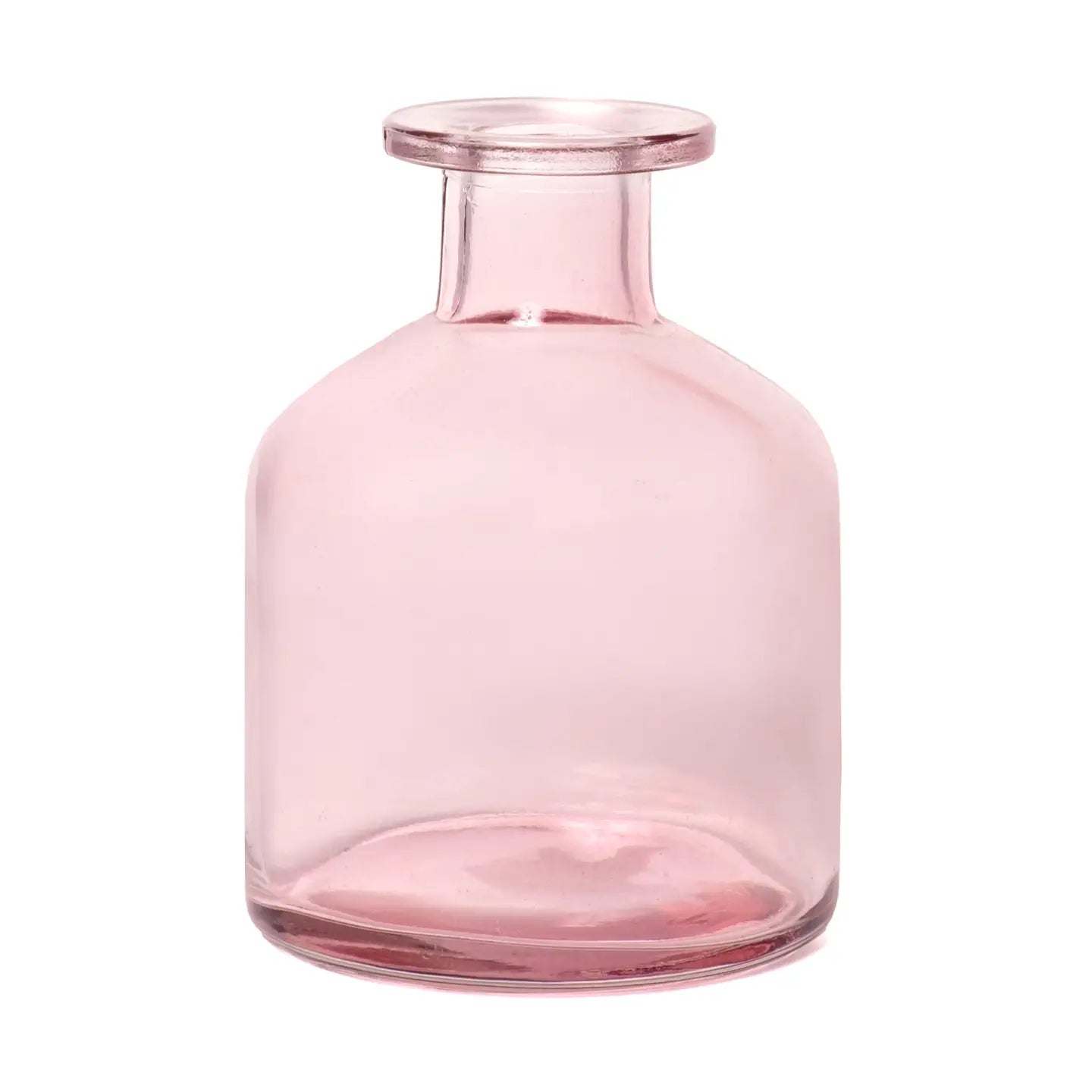 Rose Glass Vase - 4.5"x3"