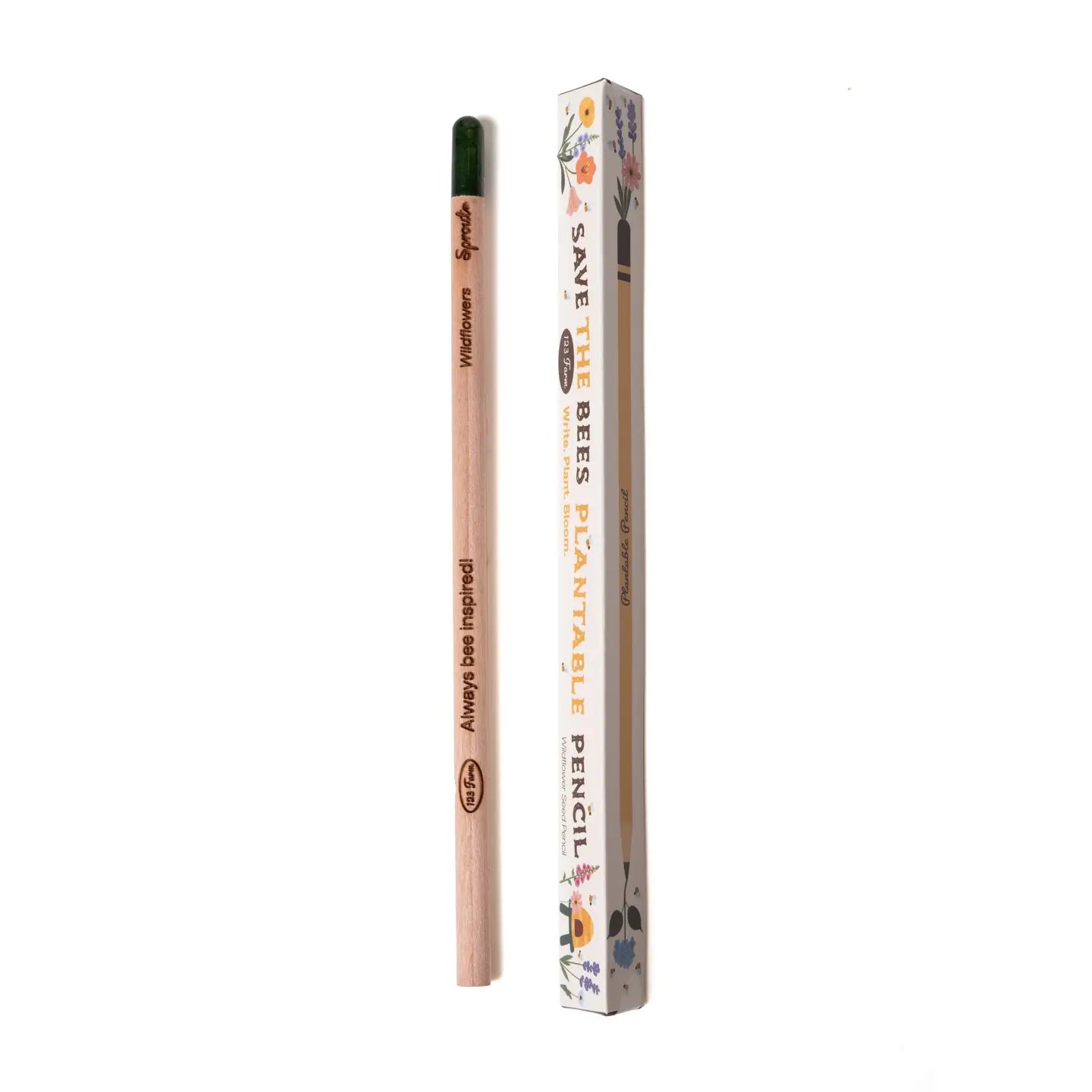 Save-The-Bees Plantable Pencil – Eco-Friendly Gift