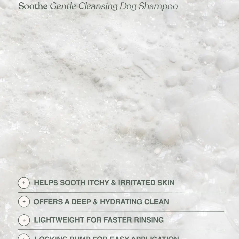 Soothe Gentle Cleansing Dog Shampoo