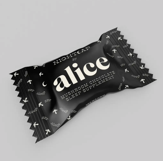 Alice Mushrooms-Nightcap Singles — Mushroom Chocolates For Deep Sleep