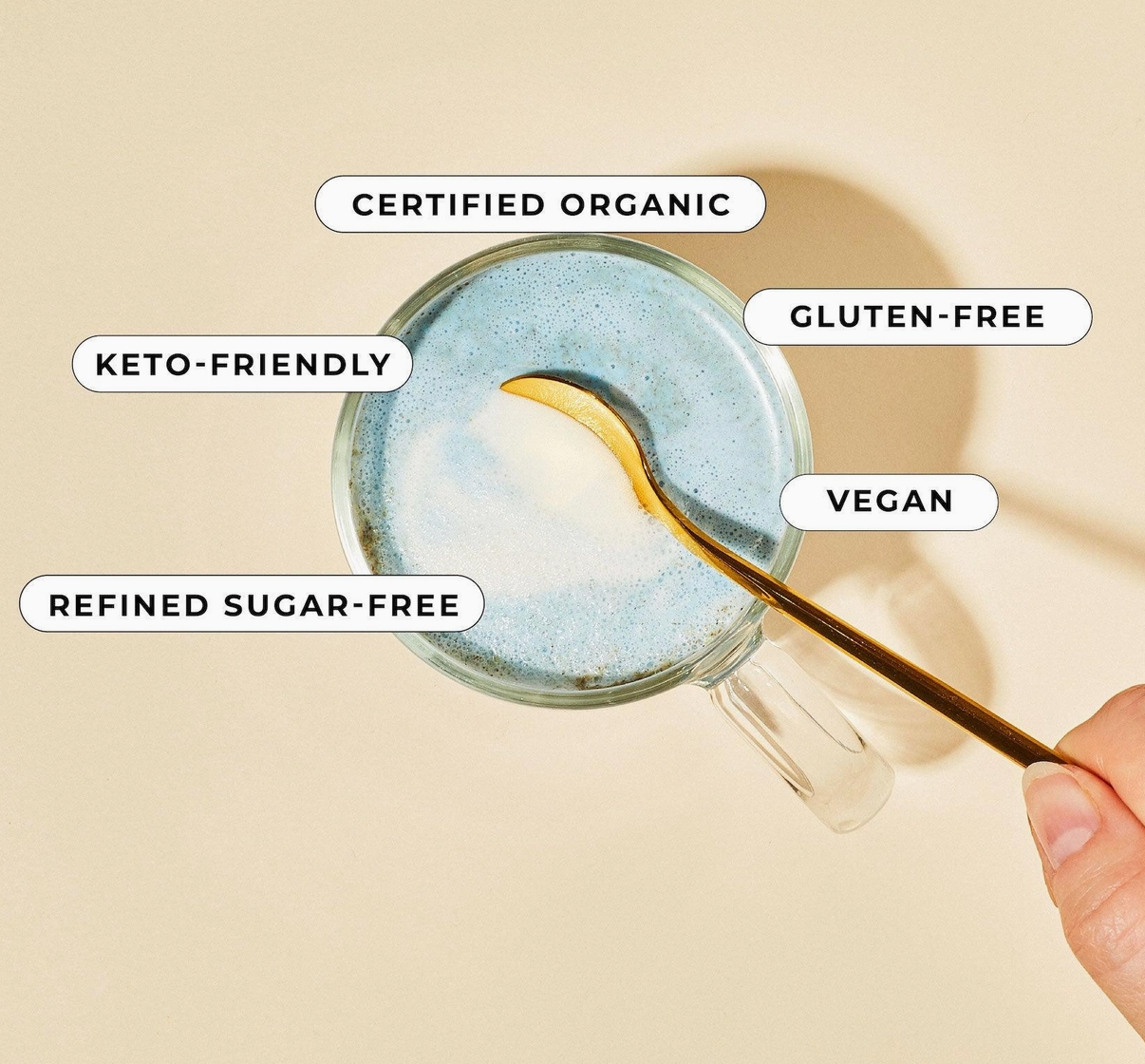 Blume Superfood Latte Powder, Blue Lavender