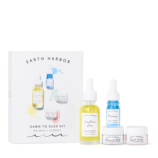 Dawn To Dusk Gift Set: Cleanser + Hydrate + Brightening